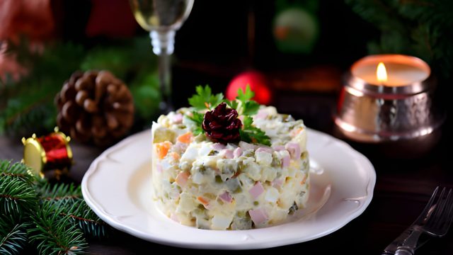 Klassikaline Olivieri salat (vene salat)