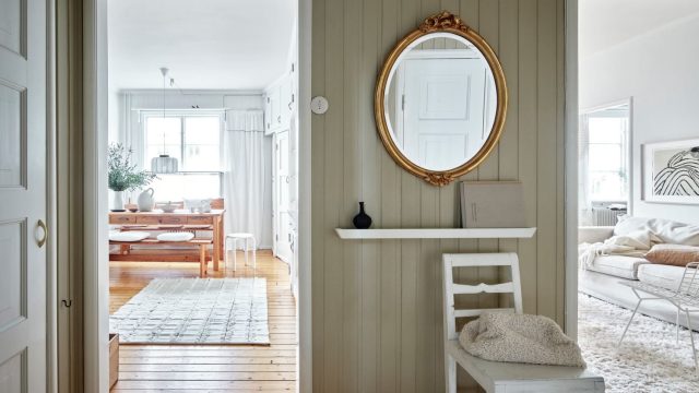 Hubane, maakodu ilmega, vana maja korteri, esik