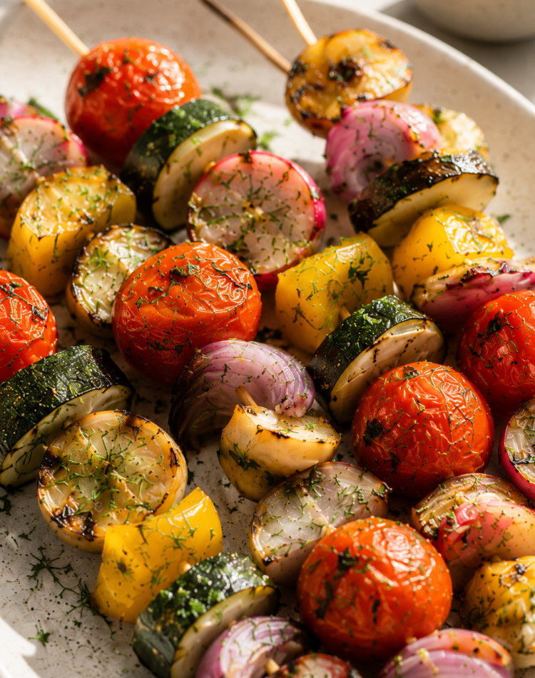 Grillitud köögiviljavardad 