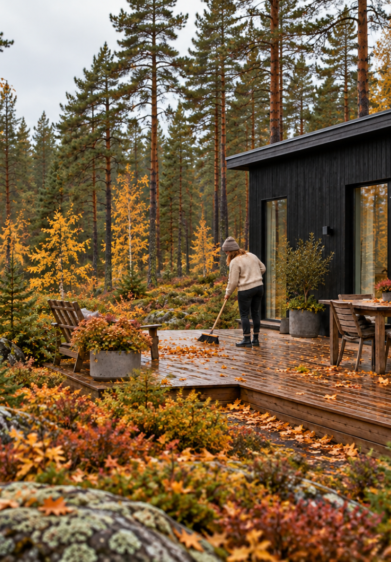 Terrass enne talve. Millised tööd aitavad puidul aastaid kaunina püsida?