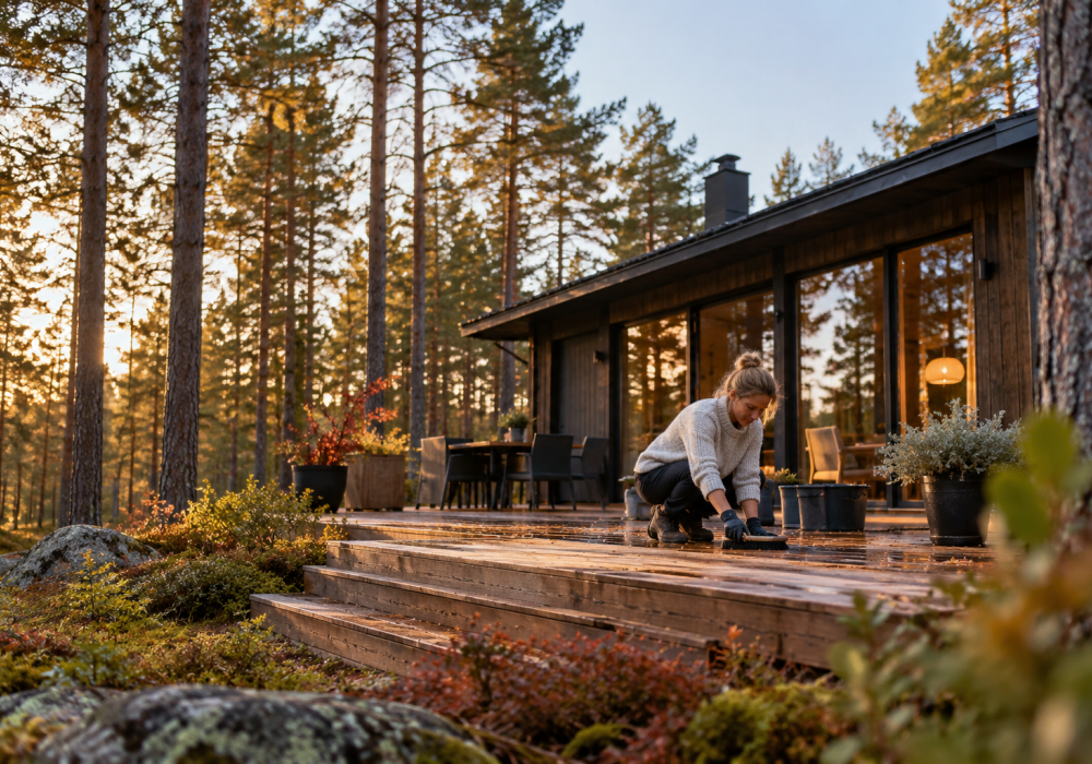 Terrass enne talve. Millised tööd aitavad puidul aastaid kaunina püsida?